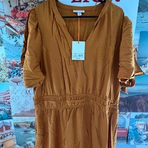 Maxi Long Dress Burnt Orange